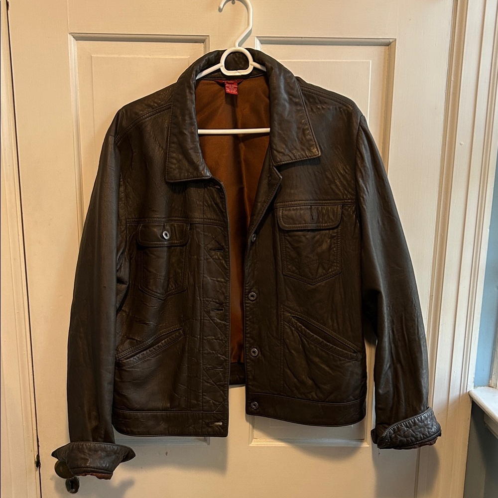 Women’s Sundance Dark Brown Leather Jacket